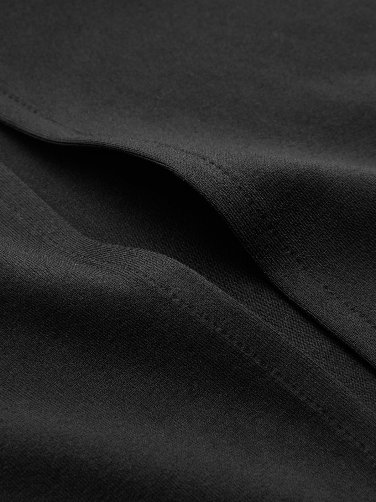Metal Detail Long-Sleeve Midi Dress