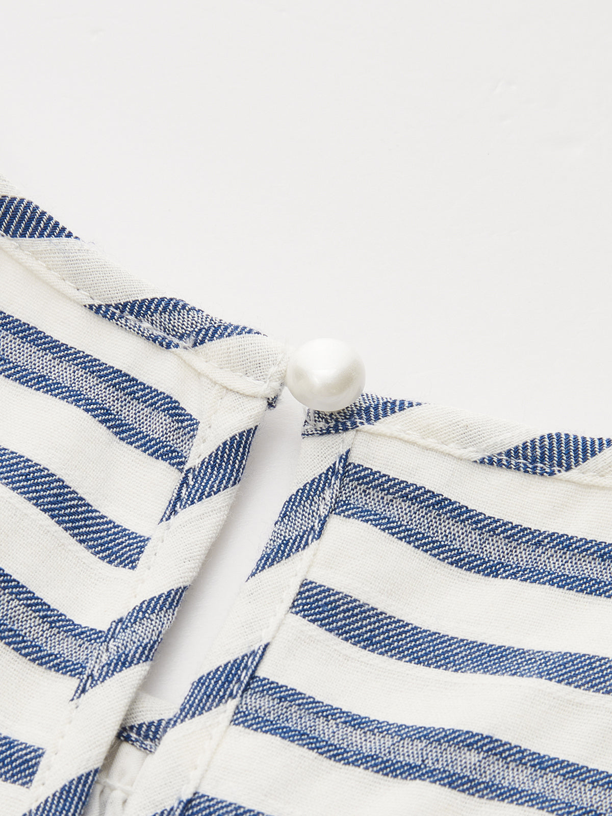 Striped Cotton Sleeveless Smocked Maxi Dress