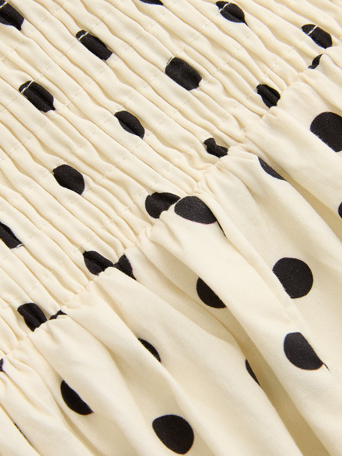 Polka Dot Halter Neck Maxi Dress