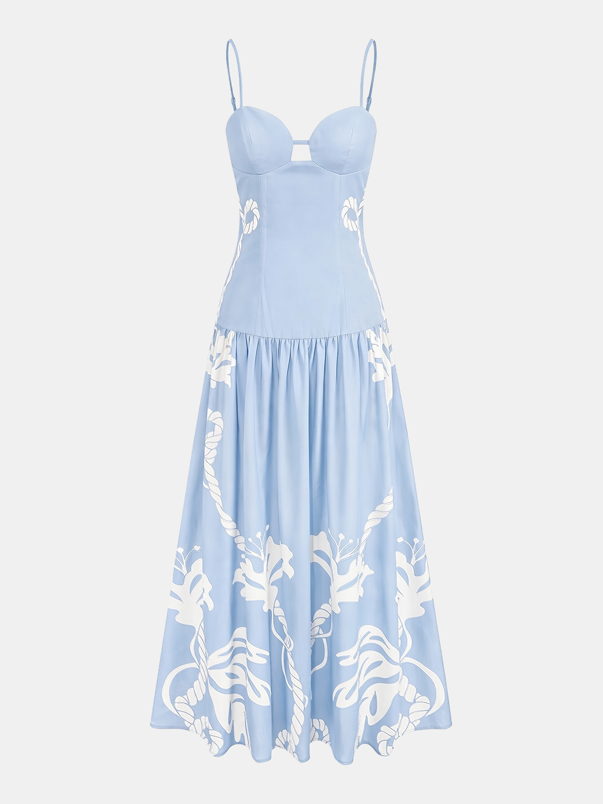 Printed Cami Maxi Dress