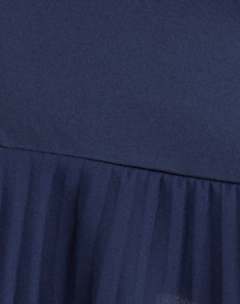 Solaka Mini Dress in Navy