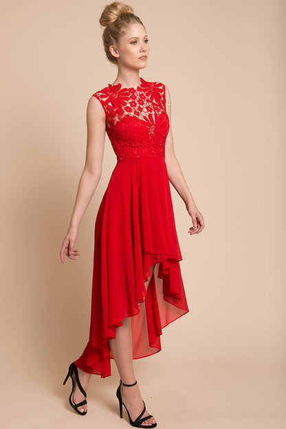 Ivy Night Out Dress Red