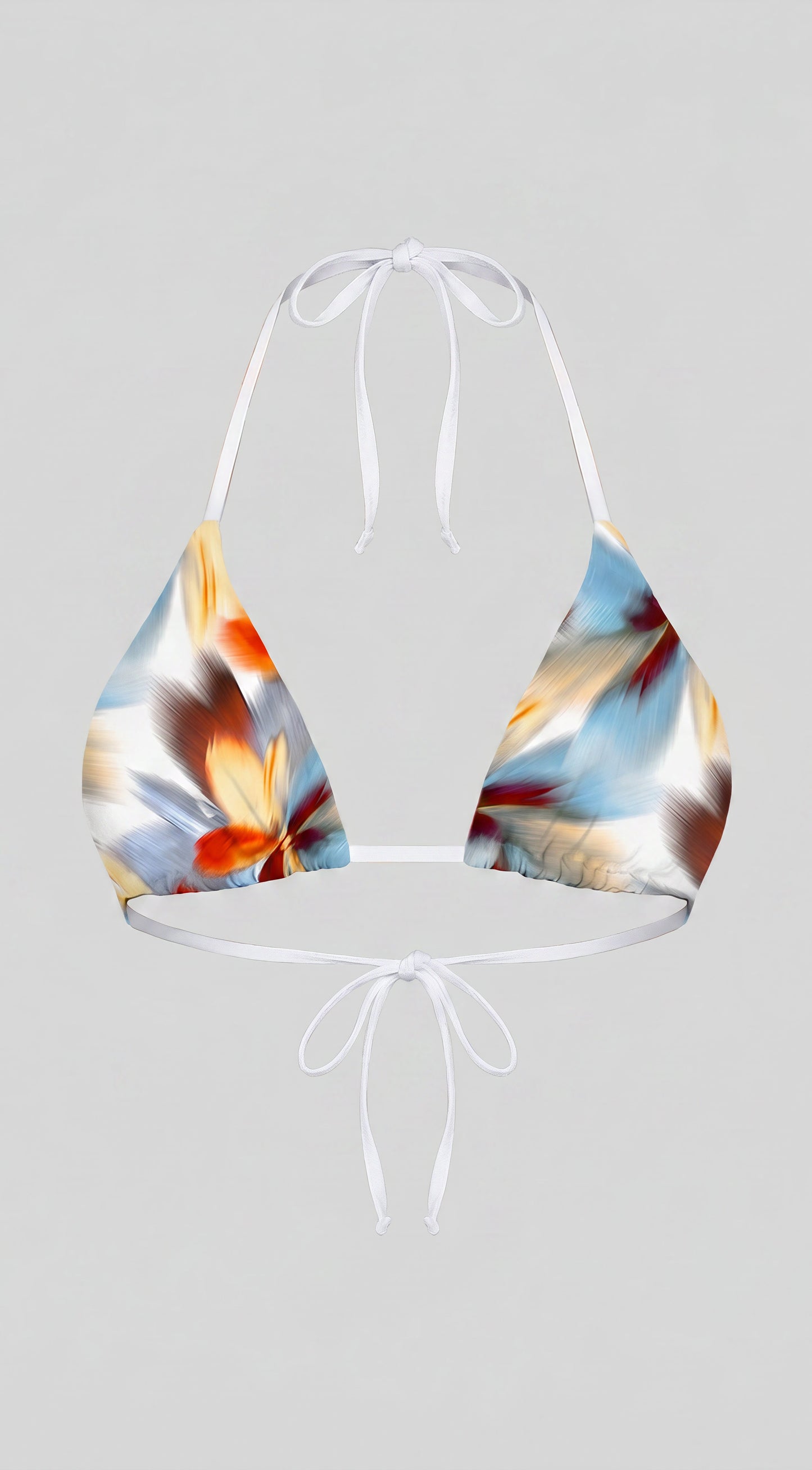 Lyssara Floral Print Bikini Set - Blue Multi