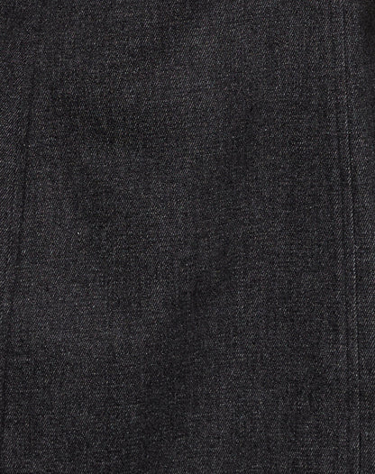 Ayana Backless Mini Dress in Chambray Dark Indigo
