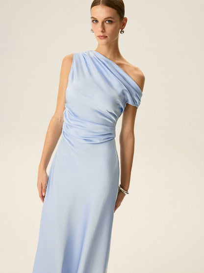 Off-shoulder Midi Dress