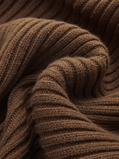 Cable-Knit Sweater & Cami Knit Dress Two-Piece Set