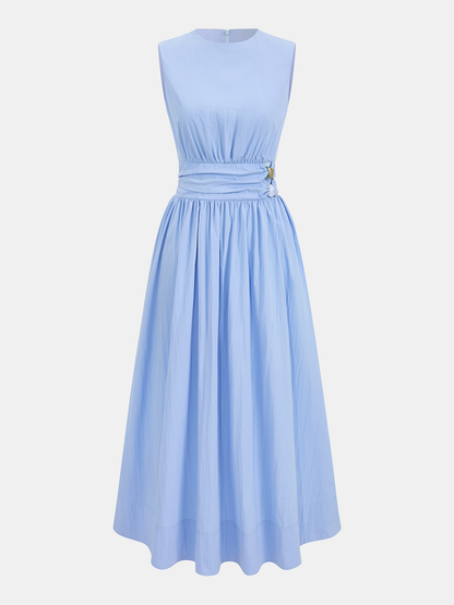 Decorative Detail Sleeveless Maxi Dress