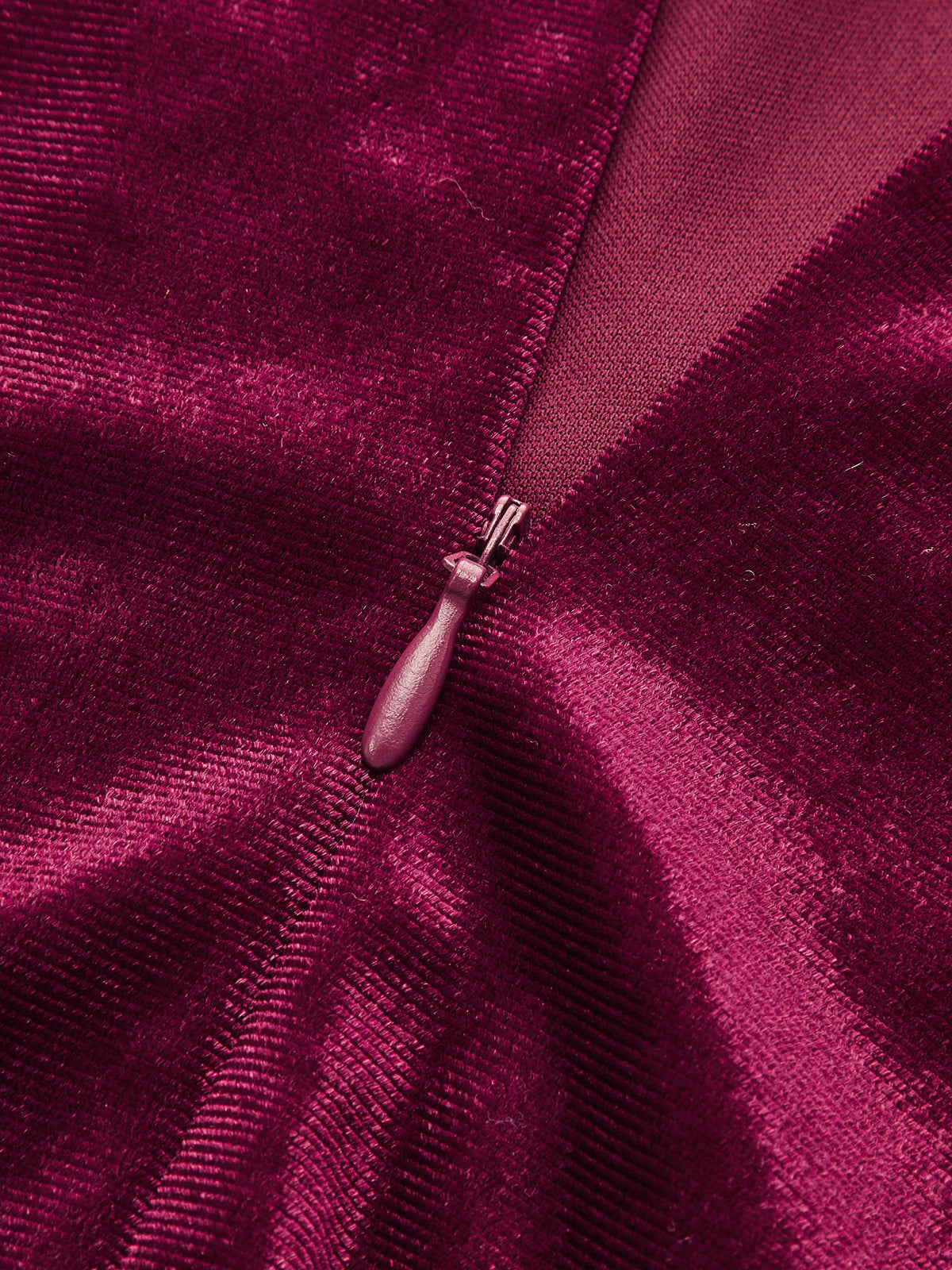 Sleeveless Side Slit Velvet Mock Neck Maxi Dress