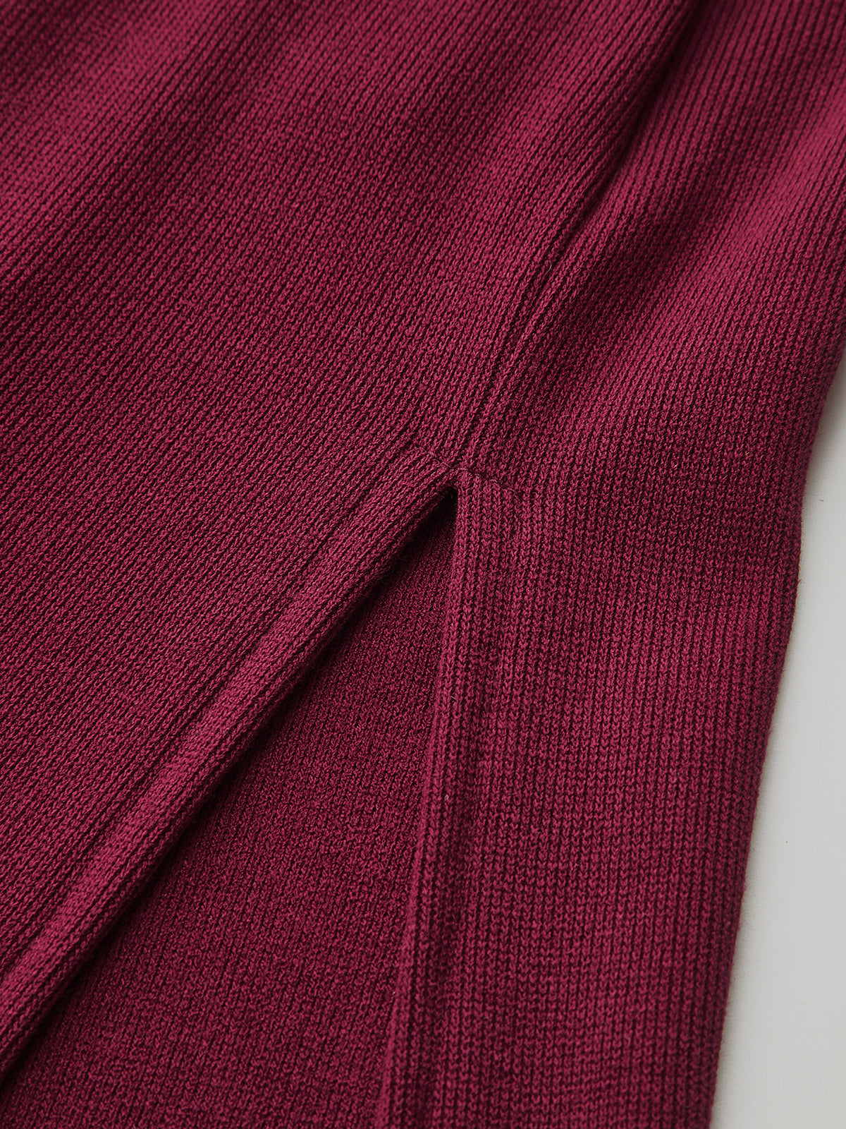 Knot-Waist Bell Sleeve Wrap Midi Dress