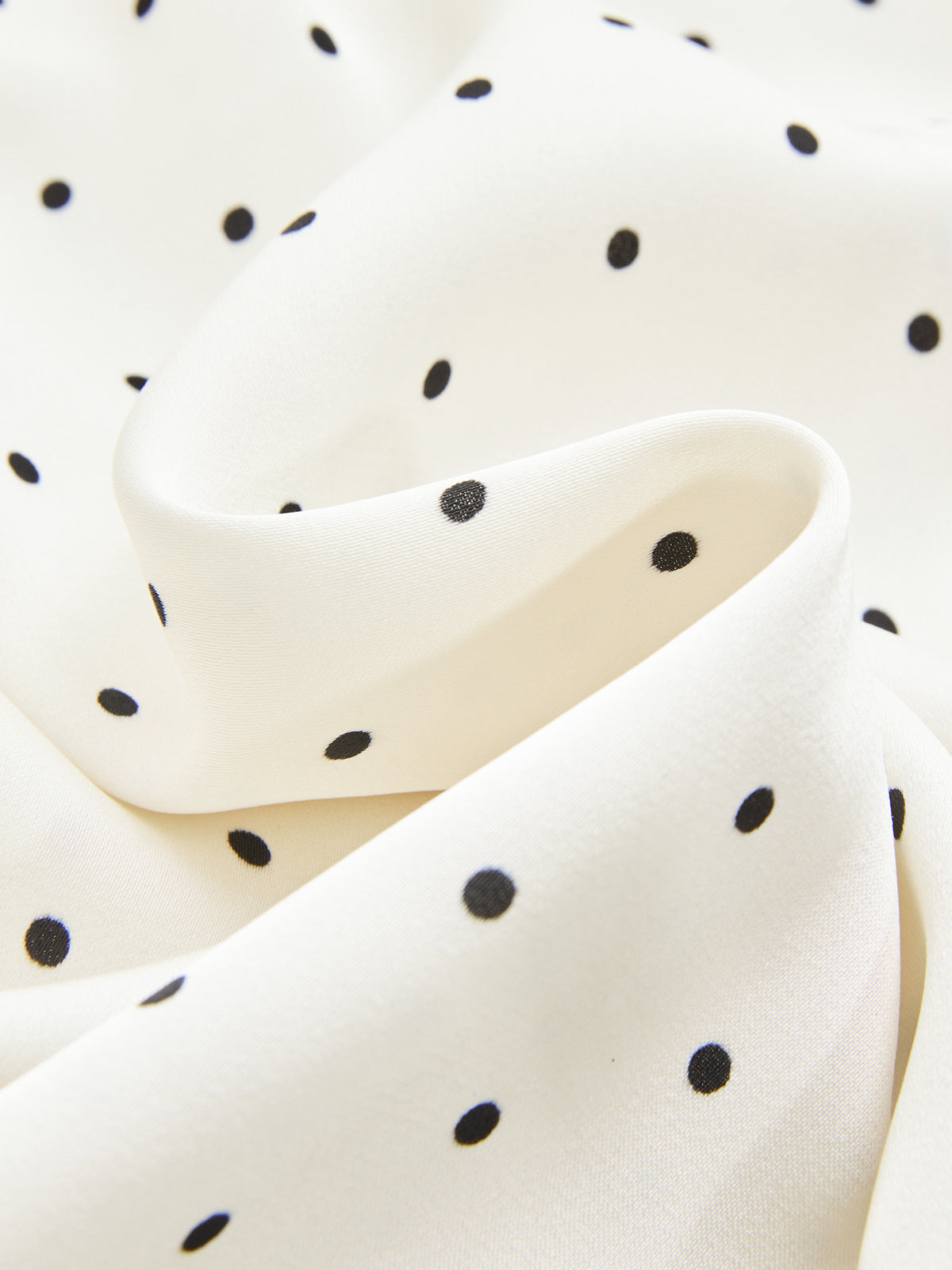 Polka Dot Wrap Tie Waist Mini Dress