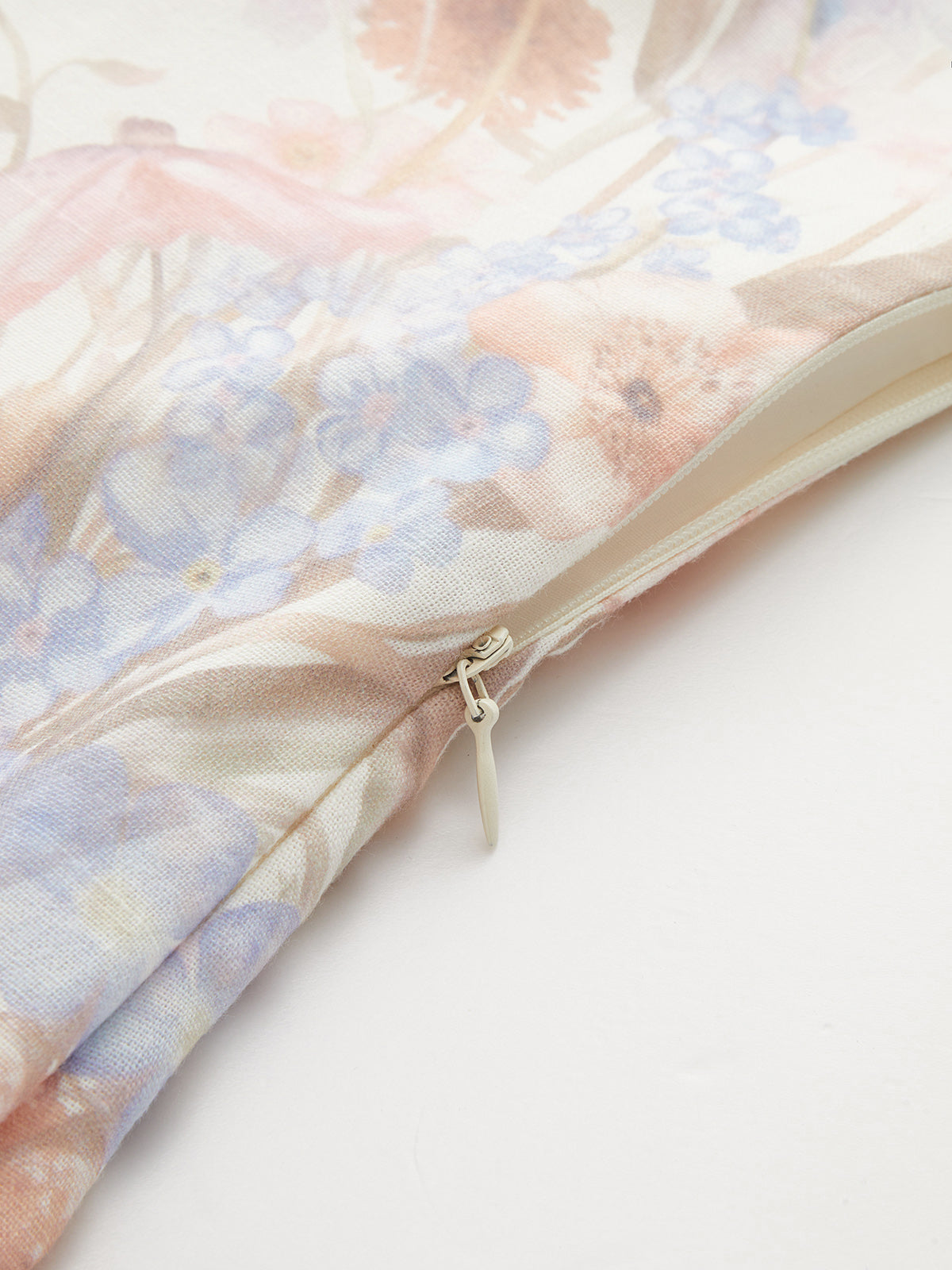 Strapless Floral Bird Print Maxi Dress