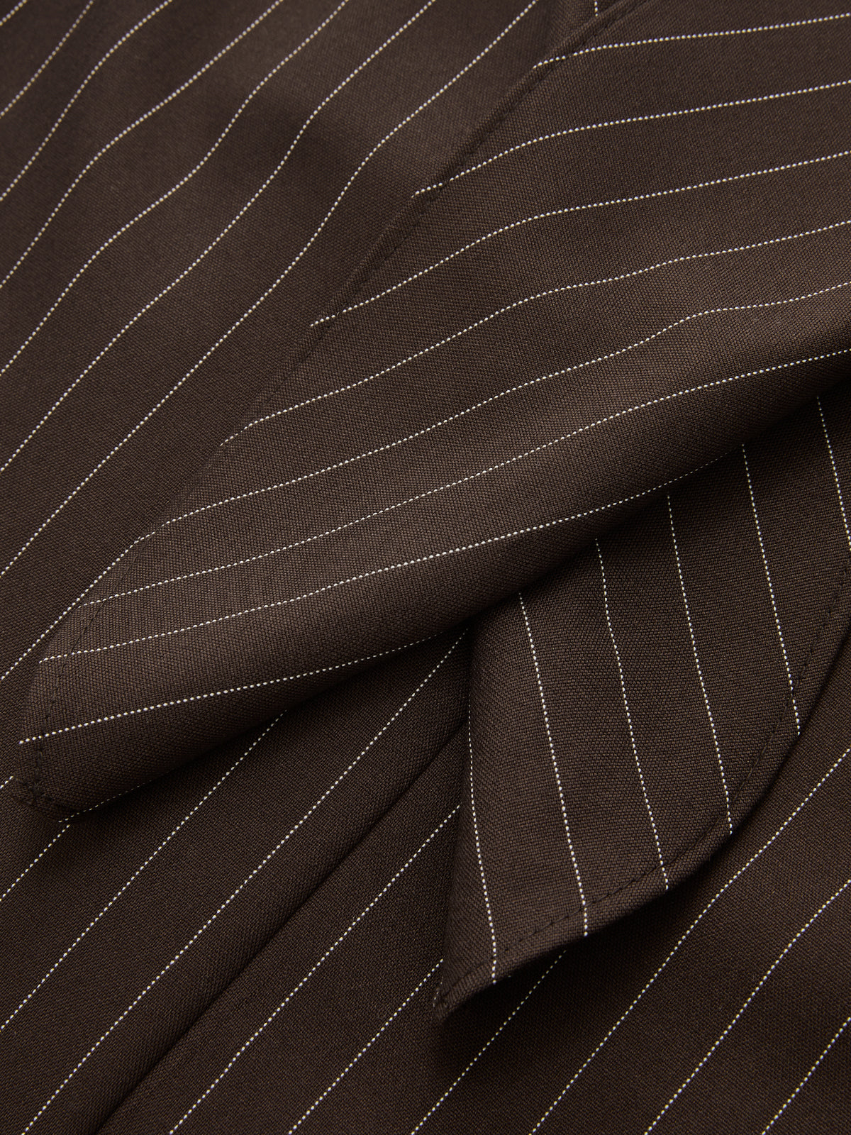 Pinstripe Sleeveless Tie-Waist Shirt Dress