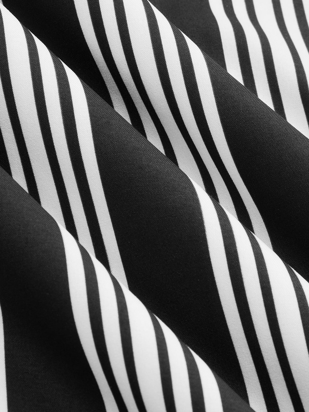 Striped Short Sleeve Maxi Shirt Dress