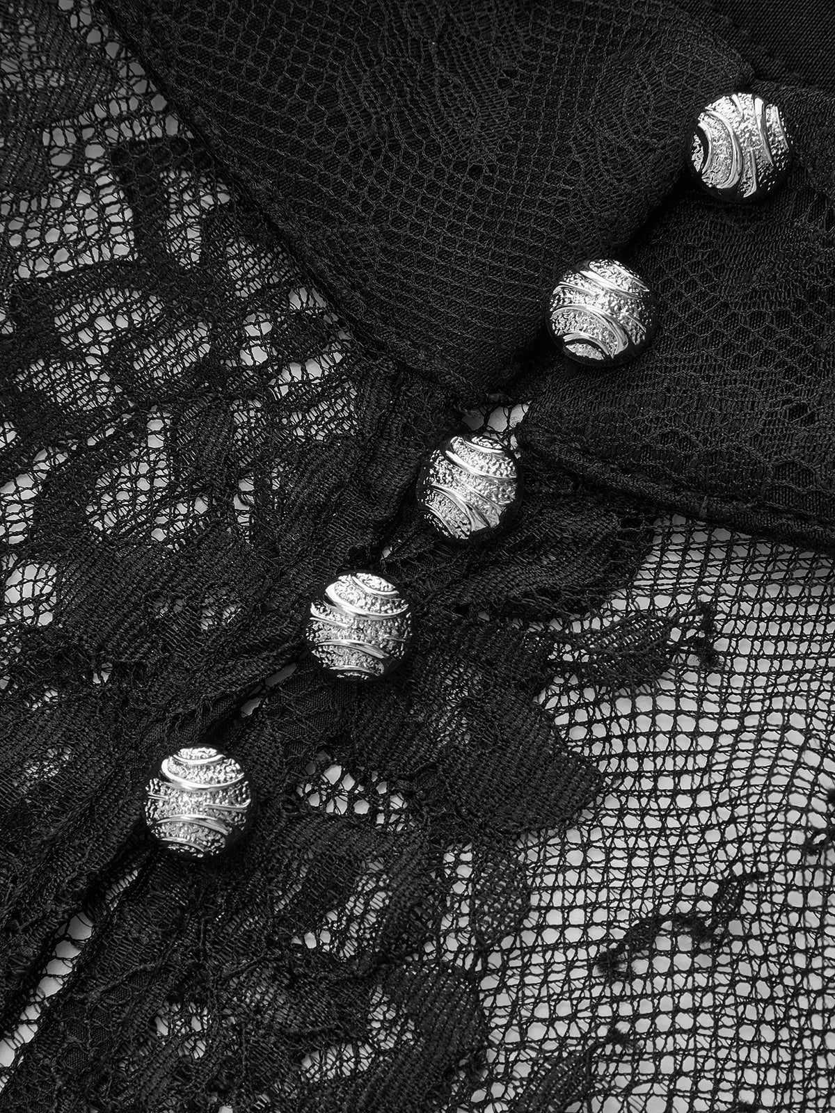 Lace Capelet & Mermaid Dress Two-Piece Set