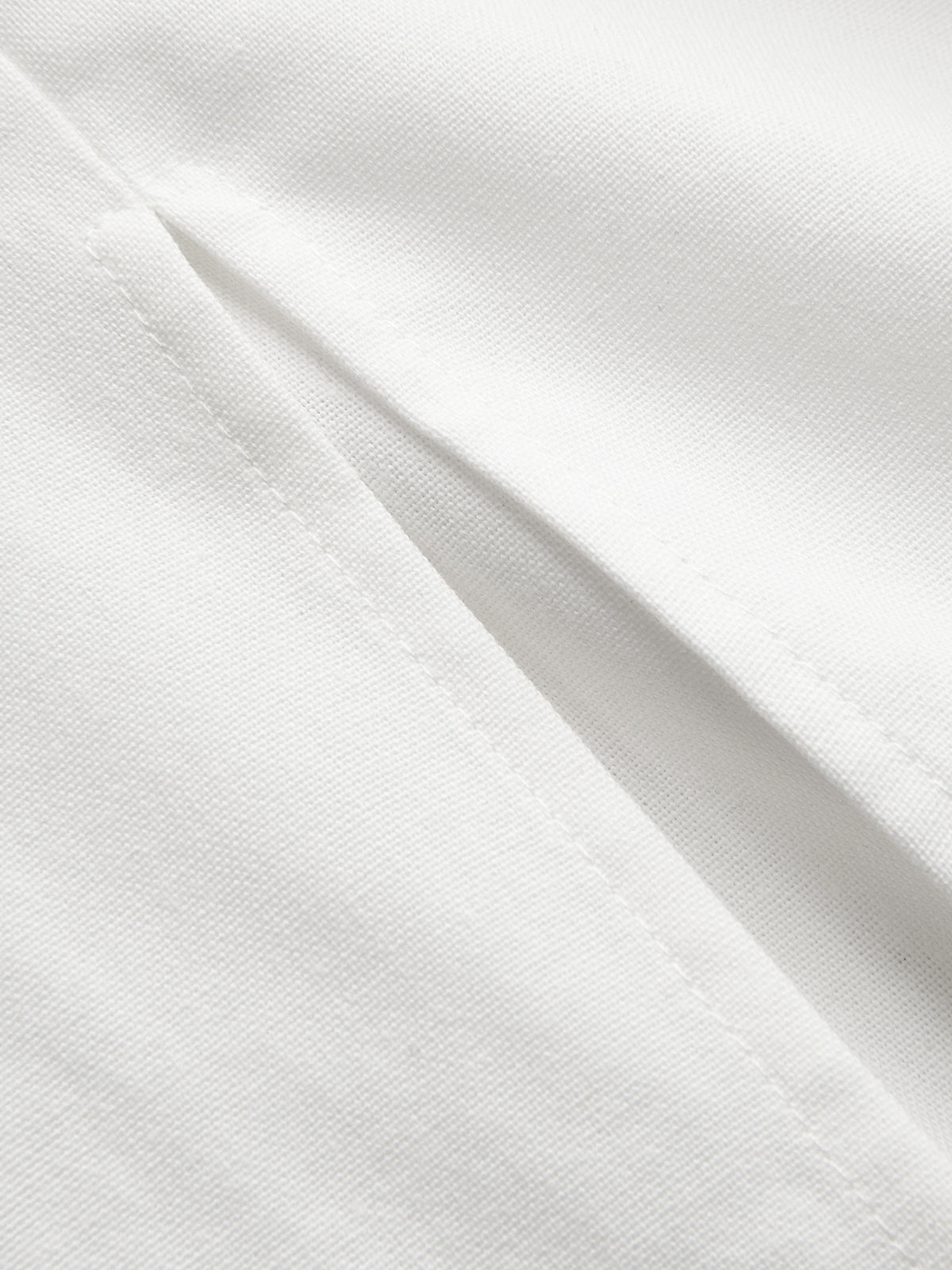 Cotton-Linen Sleeveless V-Neck Bow Split Dress