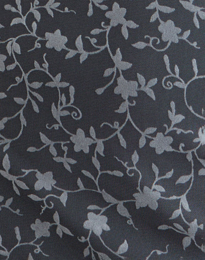 Bindara Mini Dress in Pretty Petal Flock Dark Grey