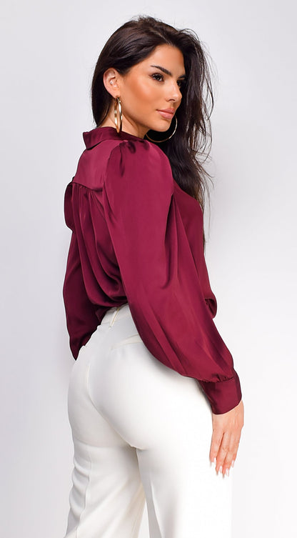 Casablanca Button Down Shirt - Plum