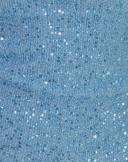 Hamal Mini Dress in Sequin Blue