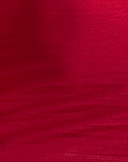 Jinsuni Mini Dress in Adrenaline Red with Black Bows