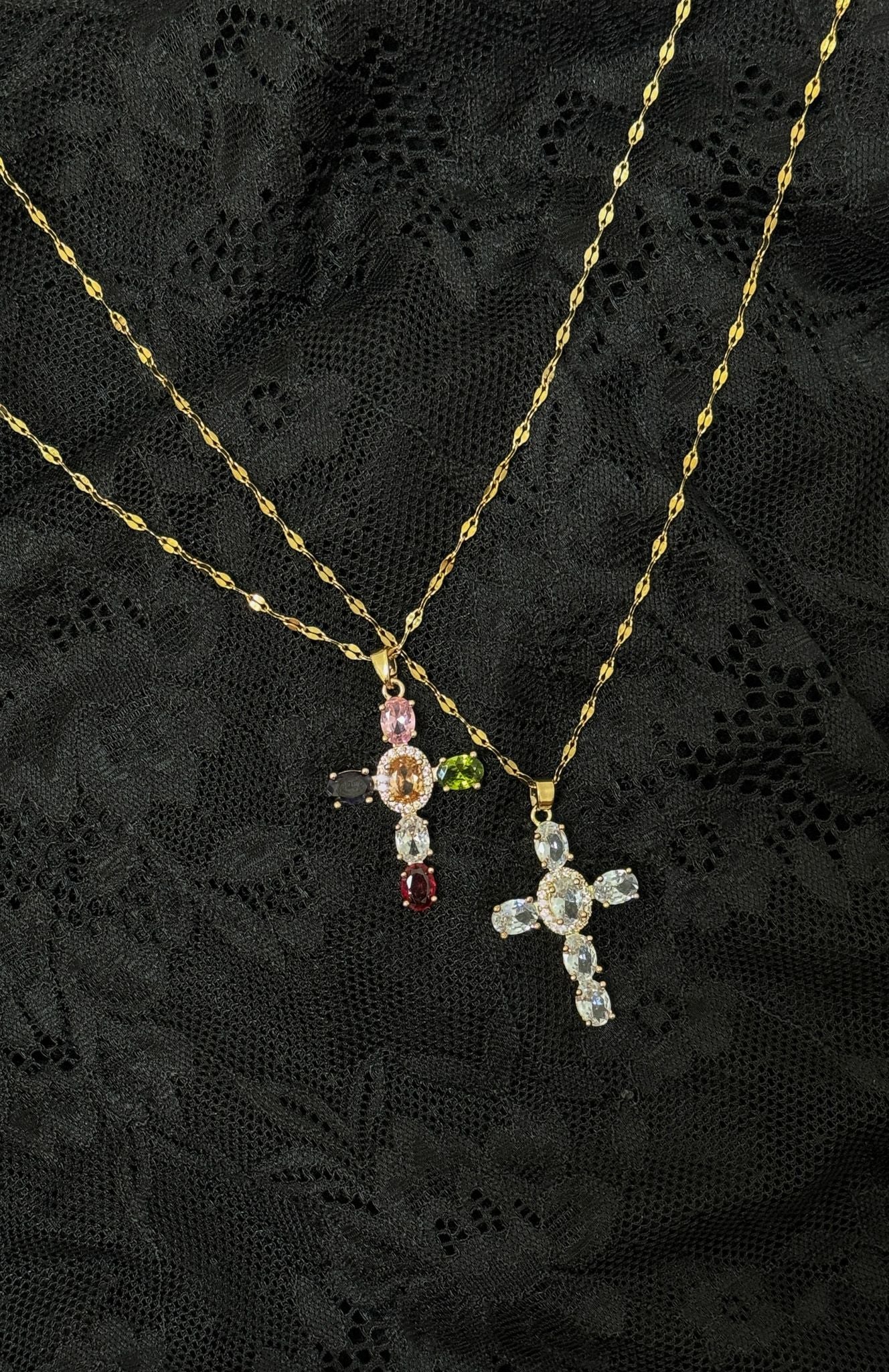 Gable Necklace Set Gold