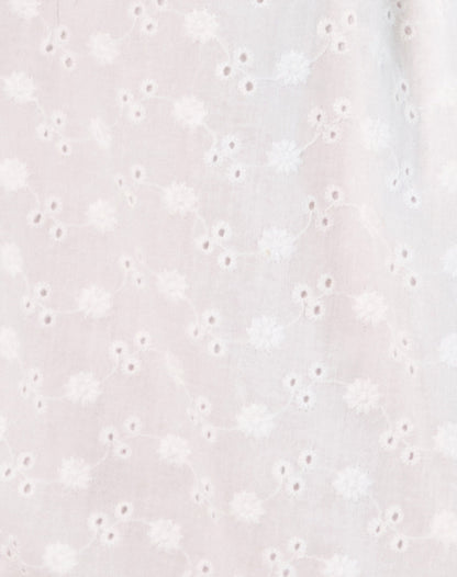 Melisandre Mini Dress in Broderie Ivory