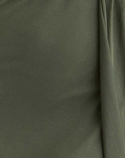 Miyoko Halter Mini Dress in Green