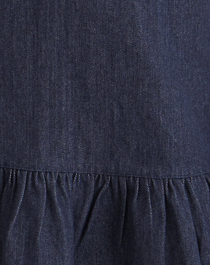 Pamina Mini Dress in Denim Indigo