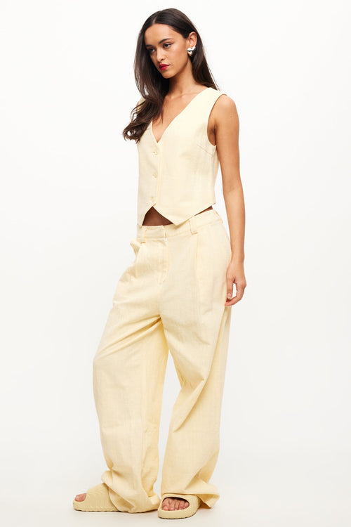 LIONESS Je Suis Pants Butter