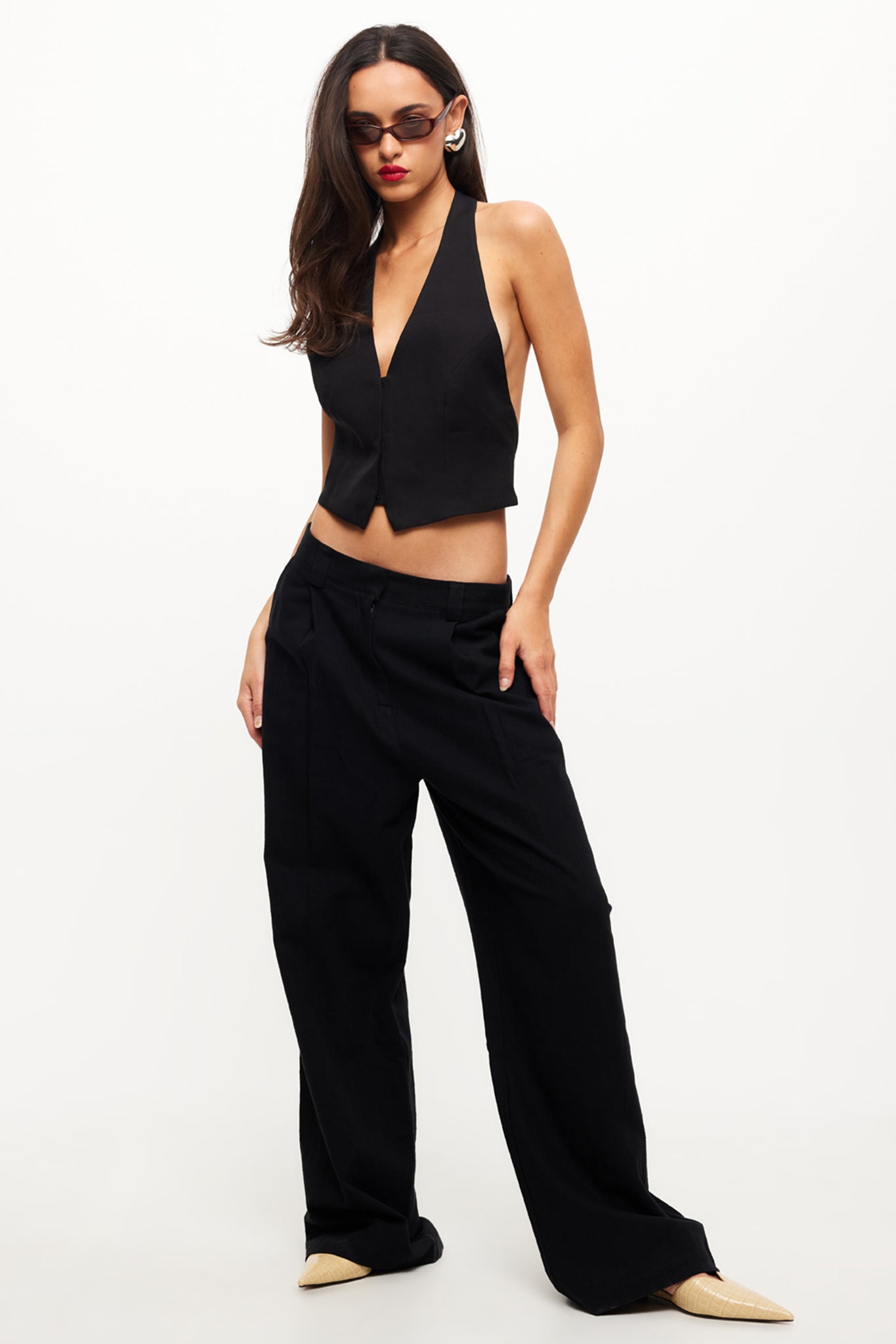LIONESS Je Suis Pants Onyx