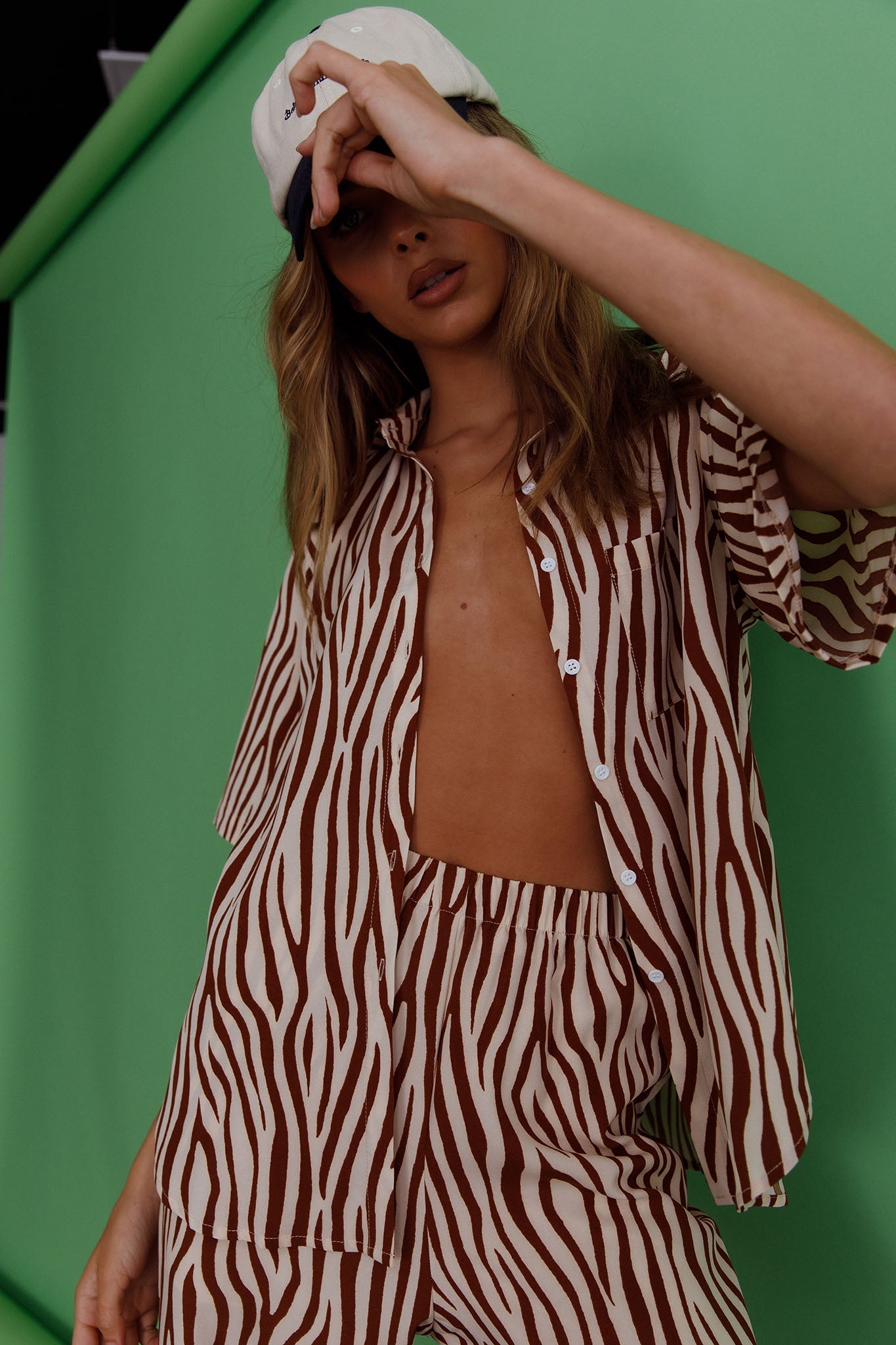 Just A Hunch Pants Zebra Brown