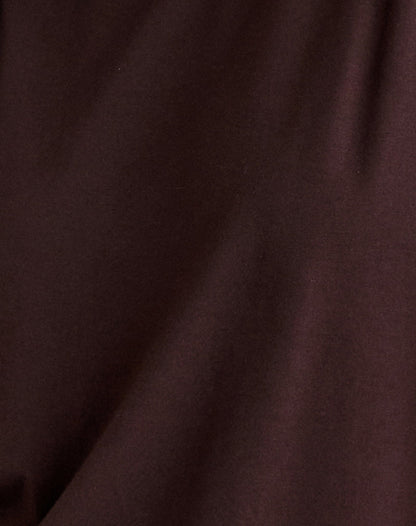 Sybe Long Sleeve Mini Dress in Bitter Chocolate