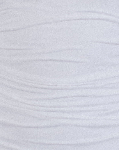 Yasmin Bandeau Mini Dress in Slinky White