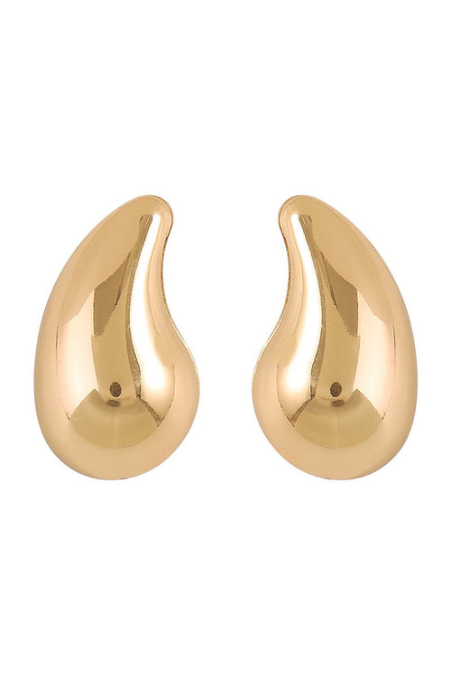 Water Drop Gold  Earrings