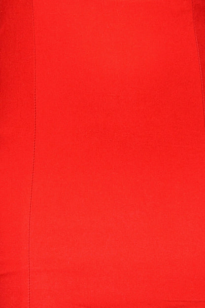 Alina Elegant Bodycon Dress Bright Red