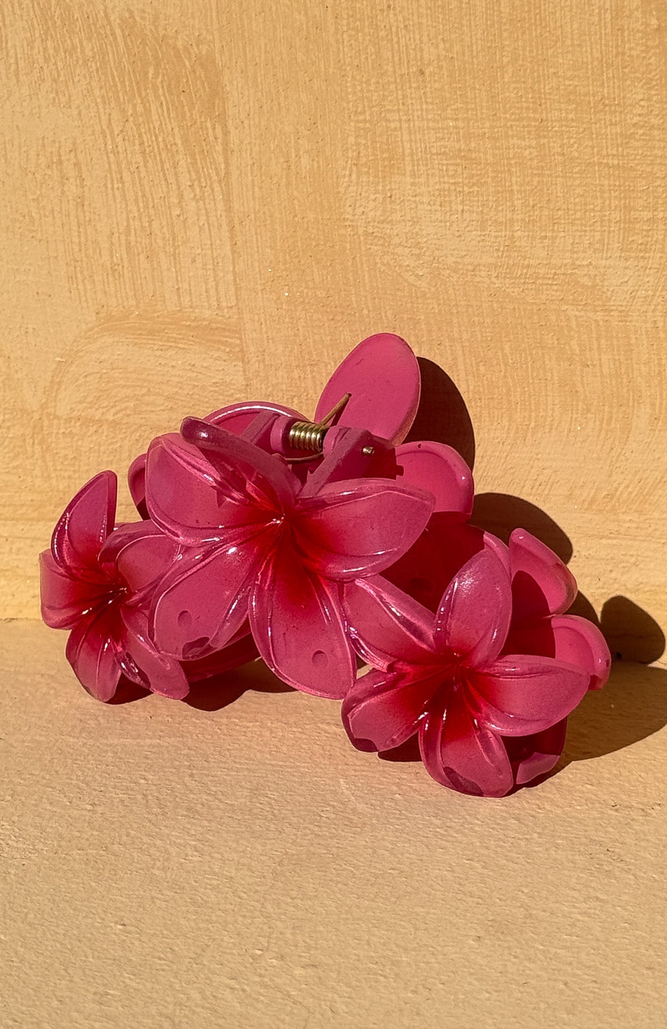 Parker Hair Clip Hot Pink